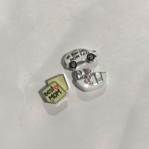 3 origami owl mom charms